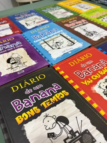 LIVROS DIÁRIO DE UM BANANA 