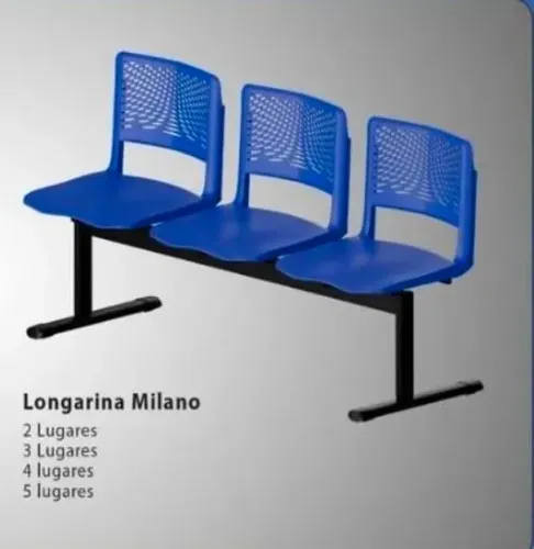 Longarina pra sala de espera novas varios tamanhos e cores pronta entrega 