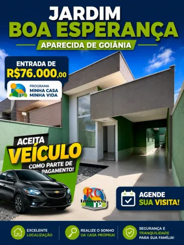 Aceita veículo como entrada em casa no JARDIM BOA ESPERANÇA