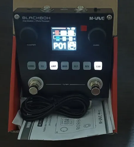 Pedaleira guitarra M-Vave Blackbox AM3/AM4