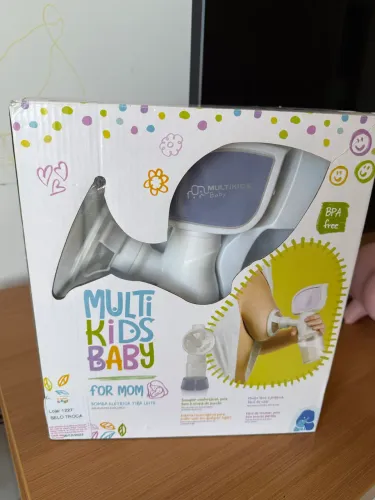 Bomba Elétrica Tira Leite Multikids Baby For Mom - Seminova, Pouquíssimo Uso