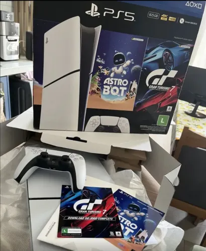 Playstation 5 Slim Midia Digital Astrobot
