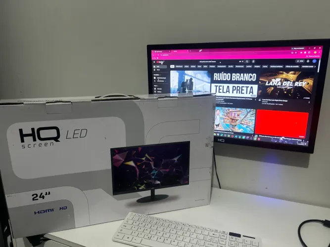 Monitor HQ Full HD 24 Polegadas 75Hz