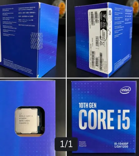 Core i5 10400F - Lacrado