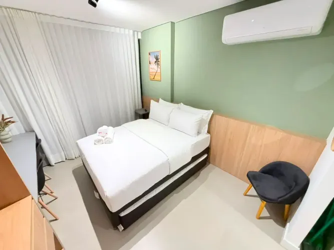 Studio Mobiliado Pronto Para Morar ou Investir Box Studio Estrutura Completa Jatiúca Macei