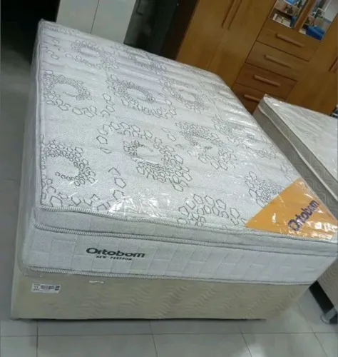 Cama box Ortobom New freedom casal padrão