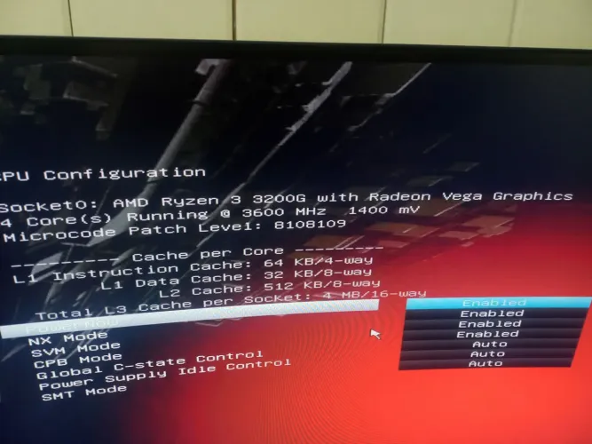 CPU Ryzen 3200G + cooler box nunca usado com pasta térmica original