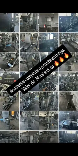 Lote De Equipamentos Completo para você inaugurar sua academia AGORA