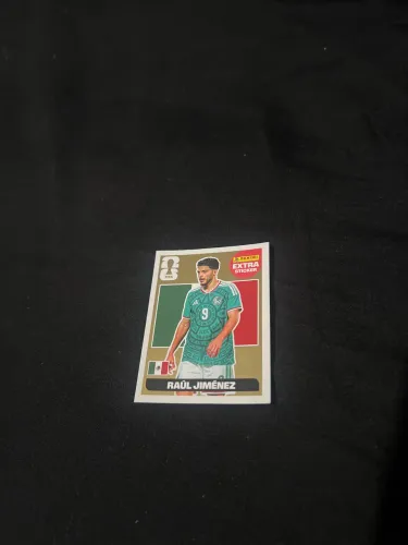 Figurinha legend do Raúl Jiménez GOLD