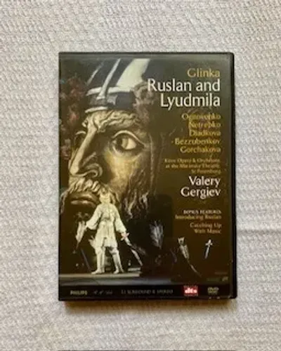 DVD Duplo da ópera Ruslan and Lyudmila - Mikhail Glinka