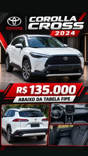 Toyota Corolla Cross XRE 2.0 16V Flex AUT 2024
