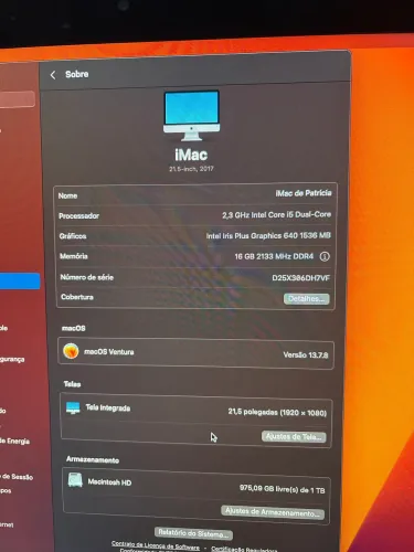 imac 2017 21.5