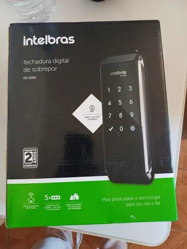 Fechadura Digital de Sobrepor Intelbras FD 1000.
