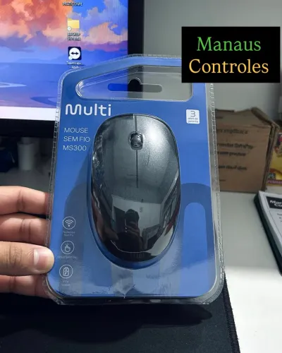 Mouse Sem Fio USB 2.0 Wireless 10M de Alcance