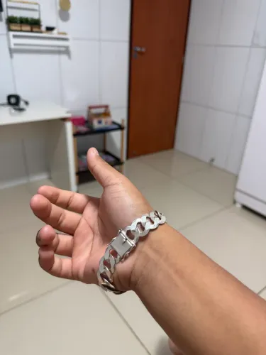 Pulseira 17mm prata