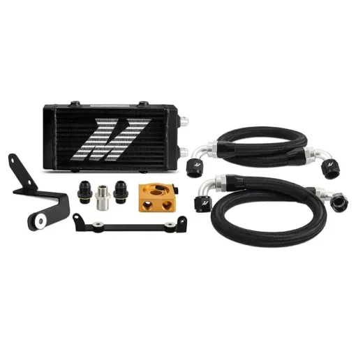 Kit de refrigerador de óleo Mishimoto MMOC-GRC-23TBK para Toyota GR Corolla e GR Yaris