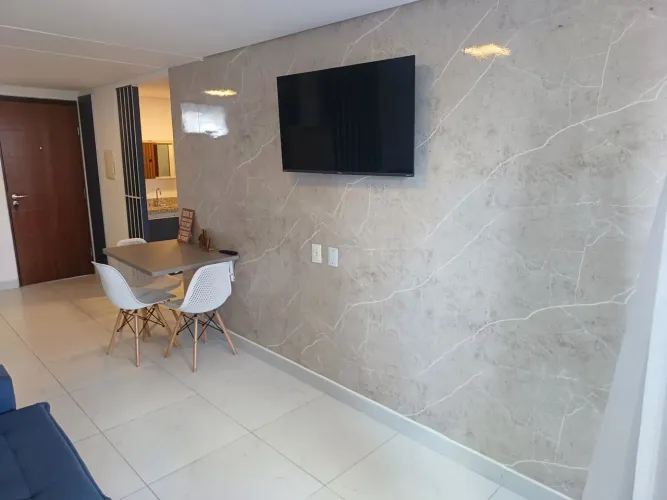 Apartamento em Miramar mobiliado res completo entre a Epitacio Pessoa e a Rui Carneiro