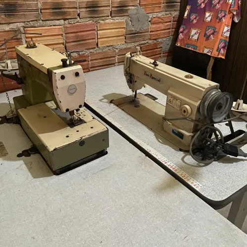 2 Máquinas de Costura Industrial | Rimoldi 2 Agulhas + Sun Special Reta