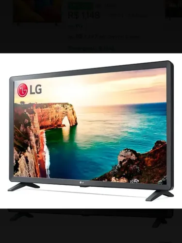 Vendo TV smart LG 32 pol.pra levar logo.
