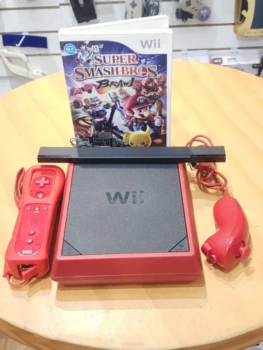Nintendo wii vermelho mini