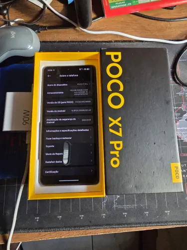 Pocco X7 Pro 12GB Ram 512 Memória interna