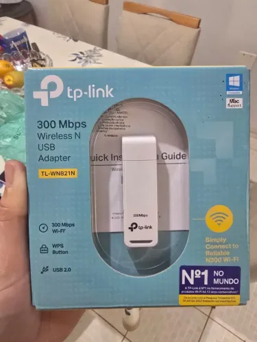adaptador Wi-Fi USB da TP-Link, modelo TL-WN821N