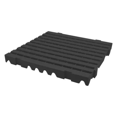 7206 - ESTRADO PLASTICO EST4,5 4,5X50X50 PRETO / MARCA: DELLAPLAST