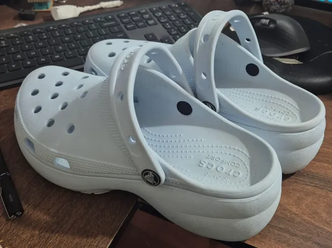 Crocs plataforma n 39 100% original