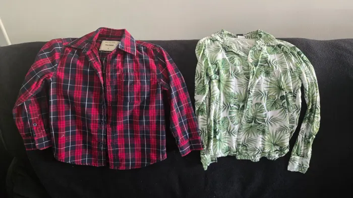 CAMISA MANGA LONGA INFANTIL TAMANHO 4