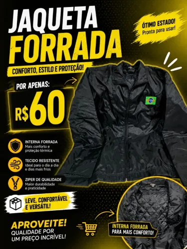 Jaqueta forrada