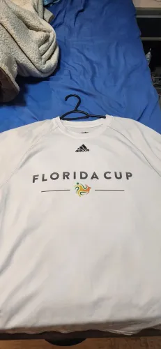 Camiseta Adidas Original - Florida Cup 2017 (Tamanho M - Relíquia Tricolor!)