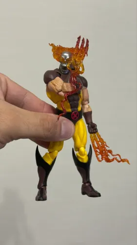 Hellverine CTToys + peças para Wolverine Brown