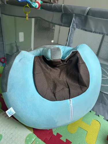 Cadeirinha Infantil De Apoio Para Bebê, Sofá Puff Antiqueda