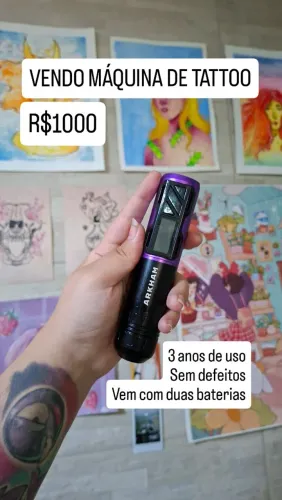 MAQUINA DE TATUAGEM ARKHAM