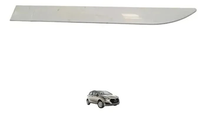 Friso Porta Hb20 Hatch 2013 A 2019 Traseiro Esquerdo Branco
