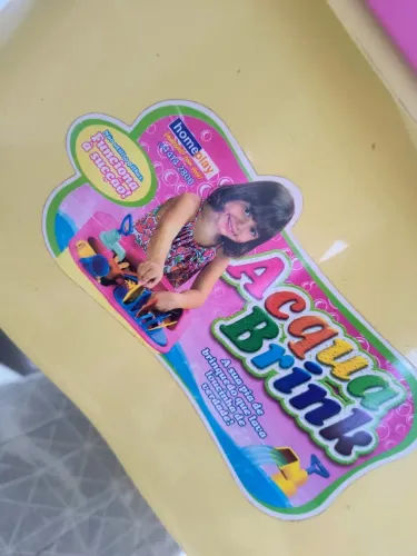 Pia brinquedo lava louça de verdade