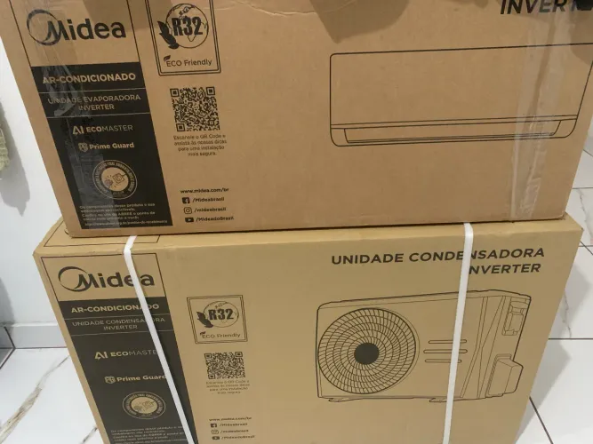 AR-CONDICIONADO MIDEA INVERTER ECOMASTER 12.000 BTUS 220V