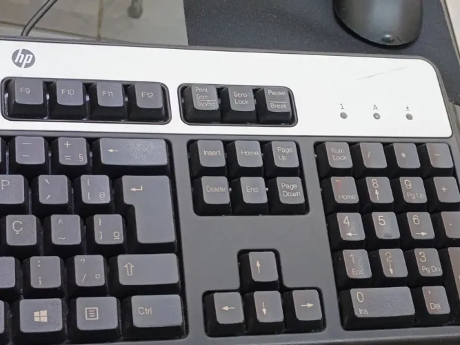 Teclado de computador hp