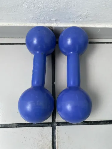 Peso Emborrachado Em Aço - 10KG