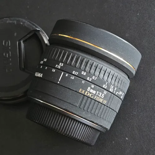 Lente Fisheye - Olho de Peixe - Canon