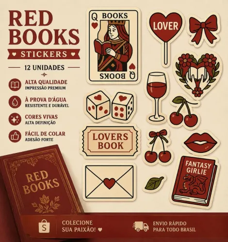 Kit Stickers | Red Books