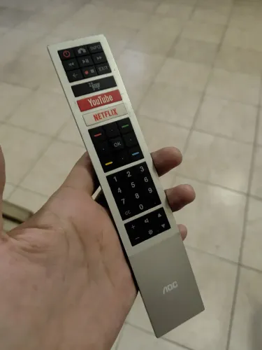 Controle Remoto Original TV Televisão AOC Smart Netflix YouTube
