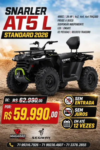 Quadriciclo segway 500