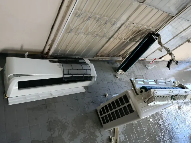 Limpeza e instalação de ar condicionado split (9)0)