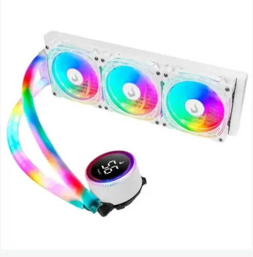 Water Cooler Rise Mode Aura Ice White 360mm