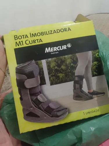 BOTA IMOBILIZIADORA M1 CUSTA NOVA!! Tamanho M