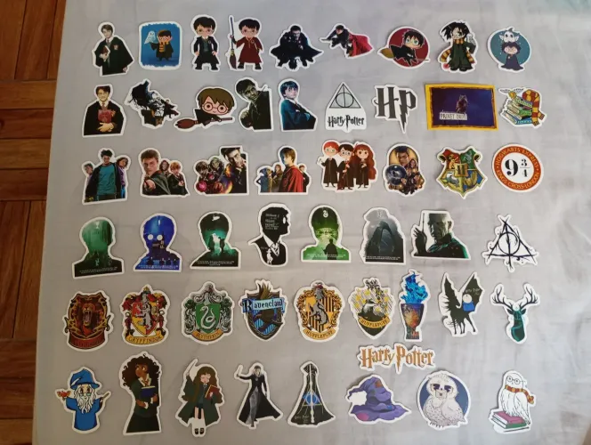 Lote adesivos Harry Potter