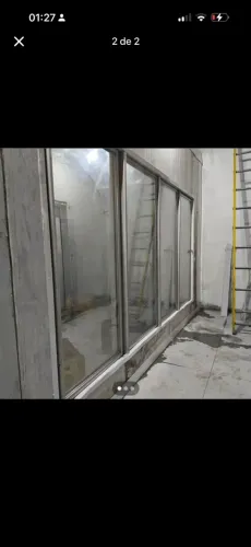 Portas de vidro de câmera fria