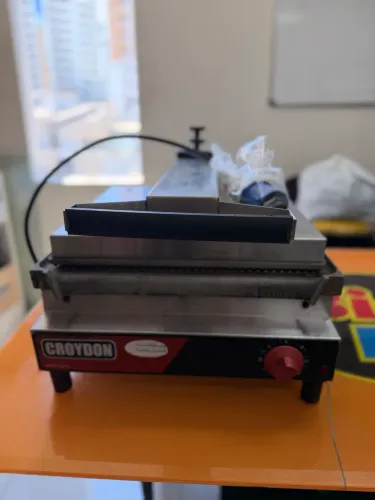 Chapa sanduicheira grande frisada