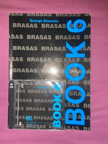 Brasas book livro 6 + CDs